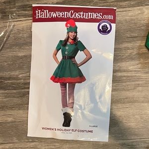 Women’s Christmas elf costume